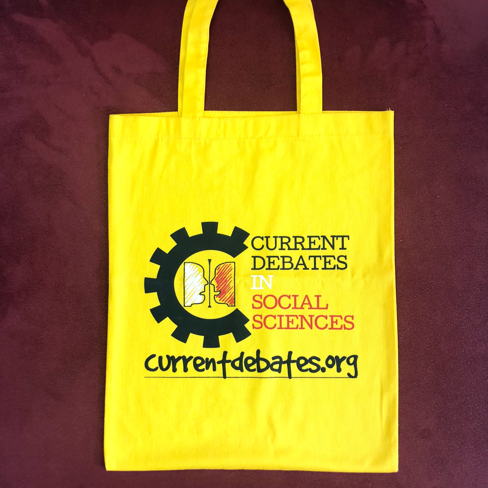 Renkli Baskılı Bez Çanta