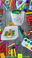 ÇOCUK TELA BOYAMA ÇANTA 1PAKET (25 AD.) FİYATI